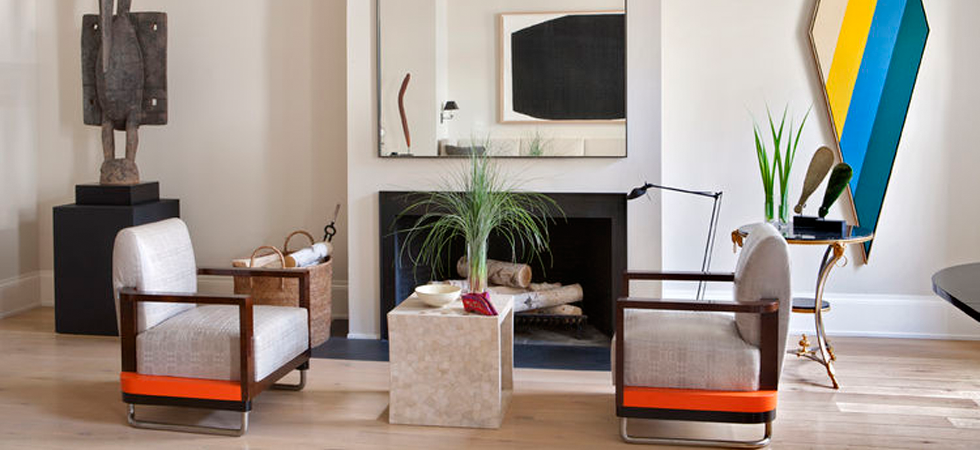 Interior designer Sandra Nunnerley decorates her own apartment