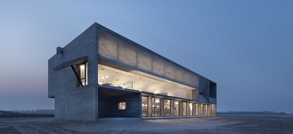 Vector Architects' beachside library project in China