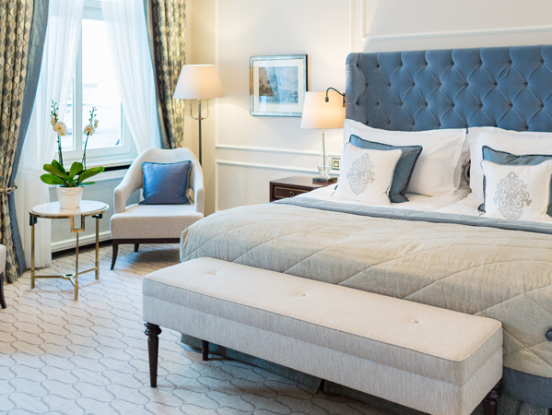 Fairmont Hotel luxurious suites furnished with BRABBU's designs