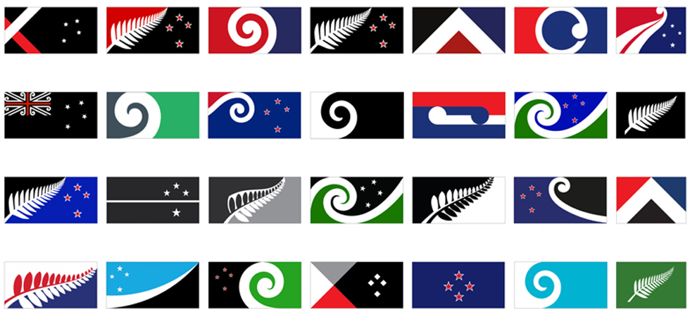 New Zealand announces 40 potential new flag designs