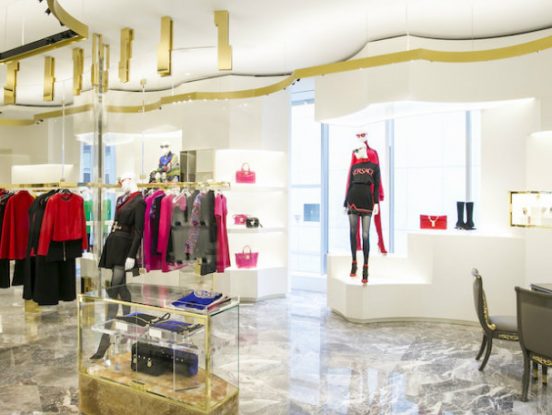 Versace opens a new luxury boutique in Tokyo