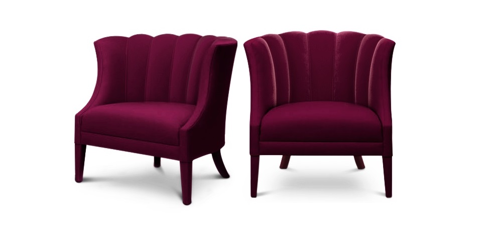 The Inspiration of BEGONIA modern armchair