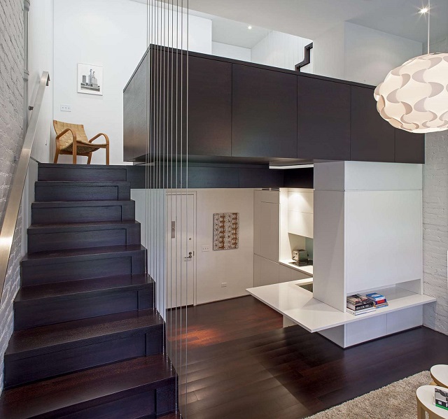 MANHATTAN MICRO LOFT BY SPECHT HARPMAN ARCHITECTS