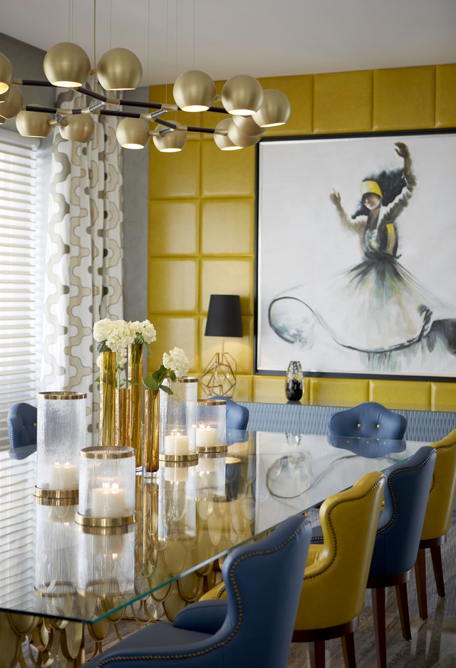 Brass lines making success in Modernist Herzog Bar & Restaurant München