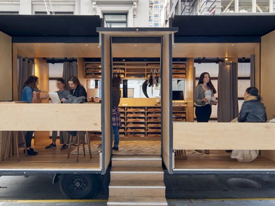 Lingerie shop innovates with a very different store