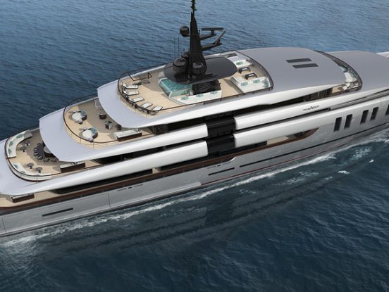 Colosseum one of the world's most luxurious yachts