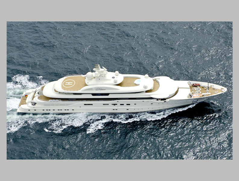 German company Lürssen delievers world's largest yacht