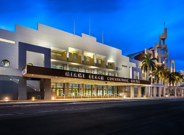 Miami Beach Convention center for ICFF Miami 2016