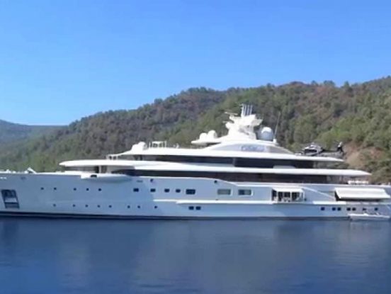 German company Lürssen delievers world's largest yacht