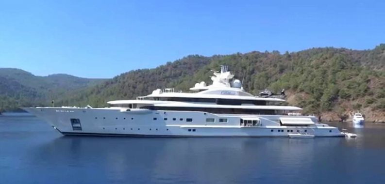 German company Lürssen delievers world's largest yacht