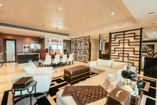 SINGAPORE - CIRCA APRIL, 2019: interior shot of Louis Vuitton