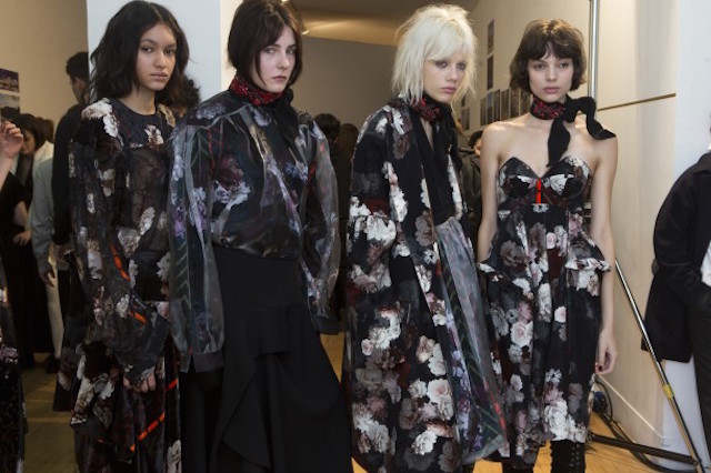 Faces From The Backstage Of London Fashion Week 2017