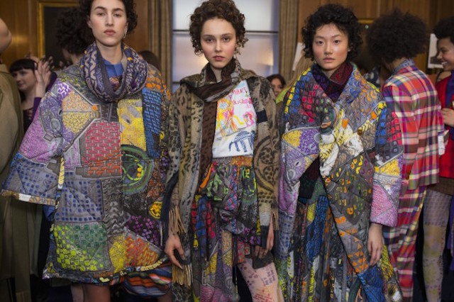 Faces From The Backstage Of London Fashion Week 2017