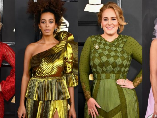 2017 Grammy Awards: The Best Red Carpet Dresses