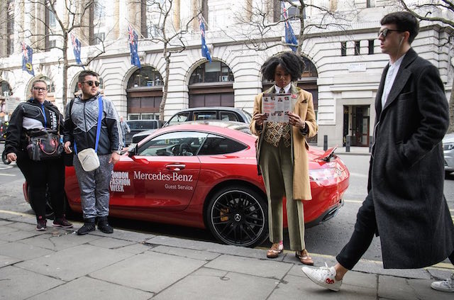 Faces From The Backstage Of London Fashion Week 2017