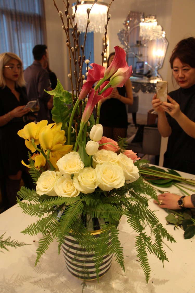 Covet NYC Workshop Luxury Flowers And Set Decoration
