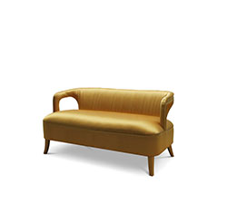 KAROO 2 Seater Sofa Contemporary Design by BRABBU is a modern contemporary furniture designed to provide a warm feeling.