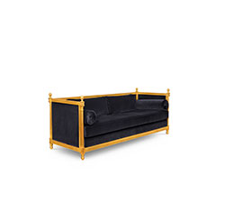 MALKIY Lounge Sofa Modern Contemporary Furniture by BRABBU is the king in every living room set.