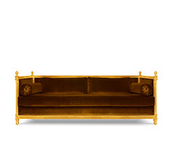 MALKIY Lounge Sofa Modern Contemporary Furniture by BRABBU is the king in every living room set.