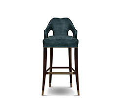 Nº20 Bar Chair Modern Design by BRABBU it’s an elegant bar stool with back ideal for a modern home decor.