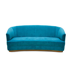 SAARI Velvet Sofa Modern Contemporary Furniture by BRABBU was made  to bring the Northern Lights modern home decor.