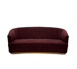 SAARI Velvet Sofa Modern Contemporary Furniture by BRABBU was made  to bring the Northern Lights modern home decor.