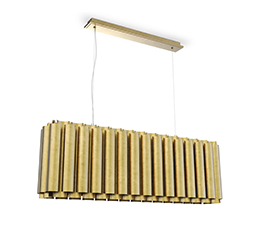  AURUM | Contemporary Ceiling Light by BRABBU