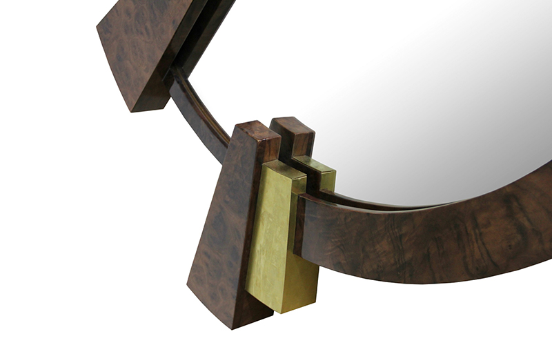 KAAMOS | Specchio Rotondo dal Design Moderno by BRABBU