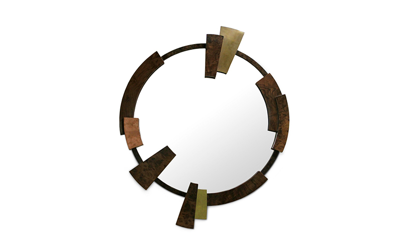 KAAMOS | Specchio Rotondo dal Design Moderno by BRABBU