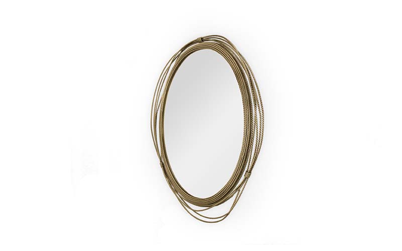 KAYAN | Specchio Rotondo dal Design Moderno by BRABBU