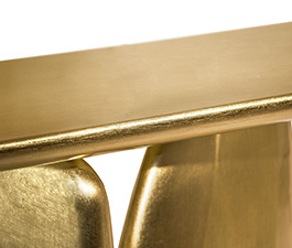 ARDARA Modern Console Table Modern Contemporary Design by BRABBU fits well in a modern home decor.