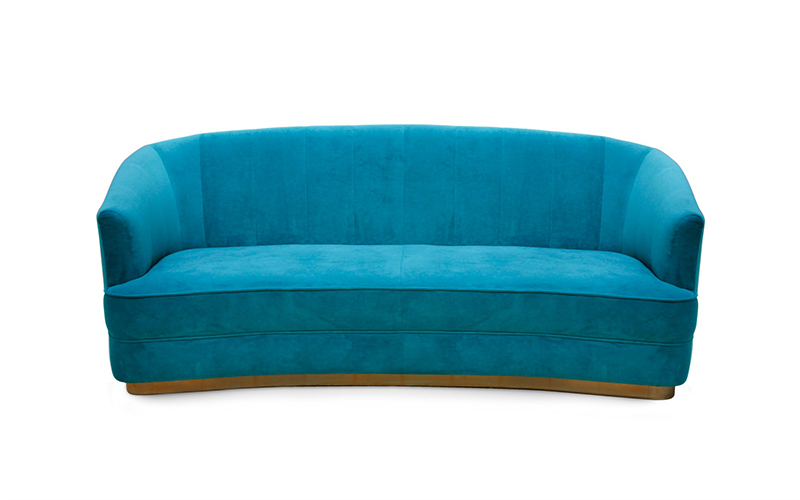 SAARI | Canapé Contemporain en Velours Design par BRABBU