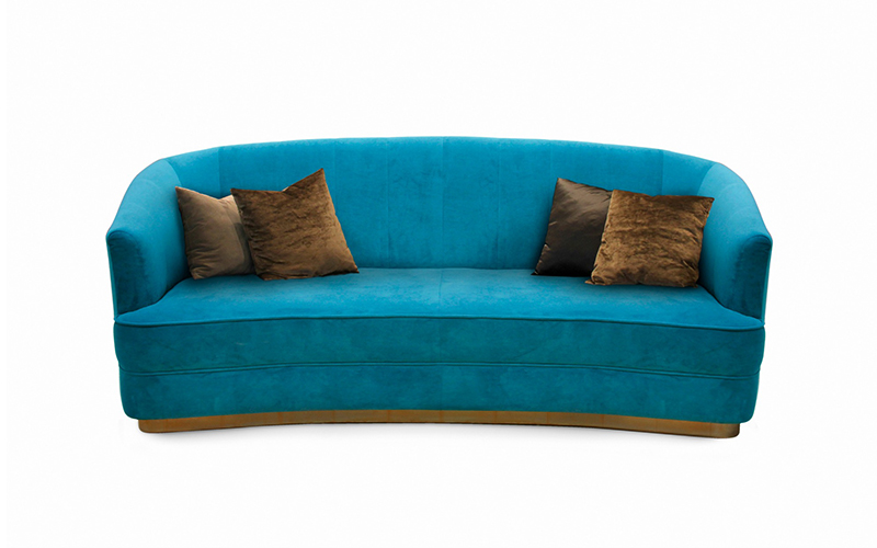 SAARI | Canapé Contemporain en Velours Design par BRABBU