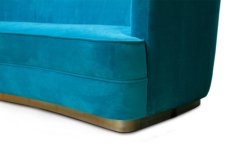 SAARI | Canapé Contemporain en Velours Design par BRABBU