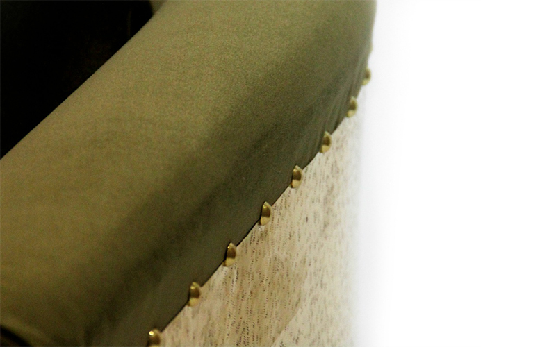 EARTH | Fauteuil en Velours Moderne Design par BRABBU