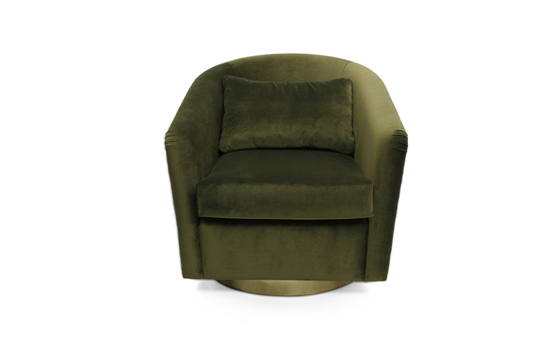 EARTH | Fauteuil en Velours Moderne Design par BRABBU