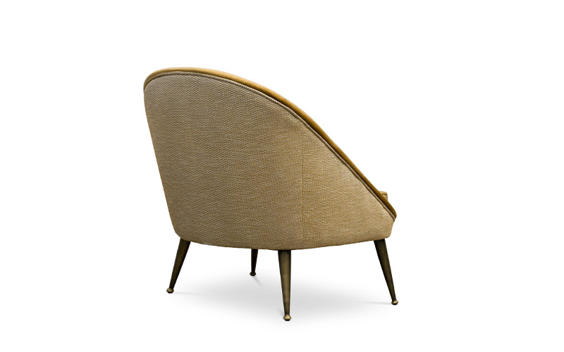MALAY | Modern Tufted Velvet Armchair by BRABBU