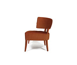 ZULU Armchair Mid Century Modern Furniture by BRABBU brings prestige to any living room set.