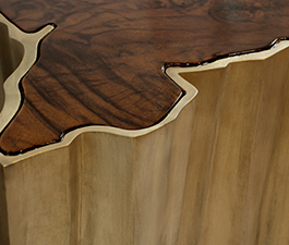SEQUOIA Big Side Table Modern Design by BRABBU is a living room furniture piece ideal for a modern home decor.
