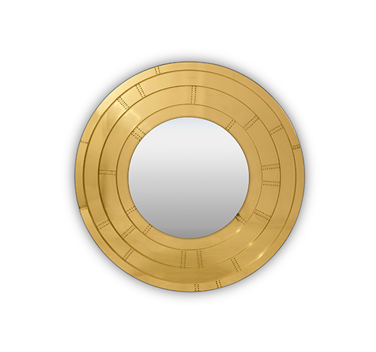 BLAZE | Round Mirror Modern Design by Maison Valentina