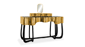 SINUOUS I Dressing Table Modern Design by Maison Valentina