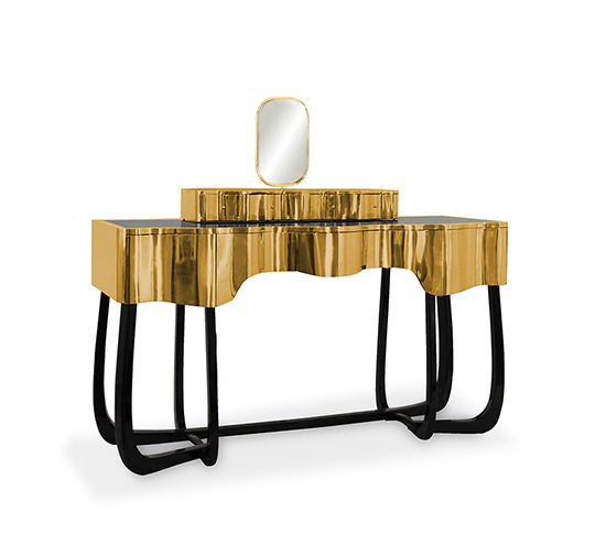 SINUOUS I Dressing Table Modern Design by Maison Valentina