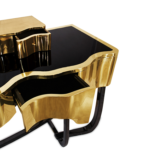 SINUOUS I Dressing Table Modern Design by Maison Valentina