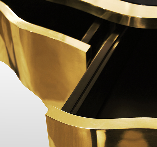 SINUOUS I Dressing Table Modern Design by Maison Valentina