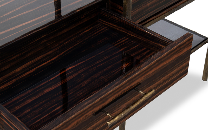 MAMBU | Bibliothèque moderne en bois par BRABBU