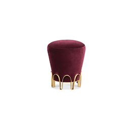 NUI | Velvet Stool Contemporary Design by BRABBU