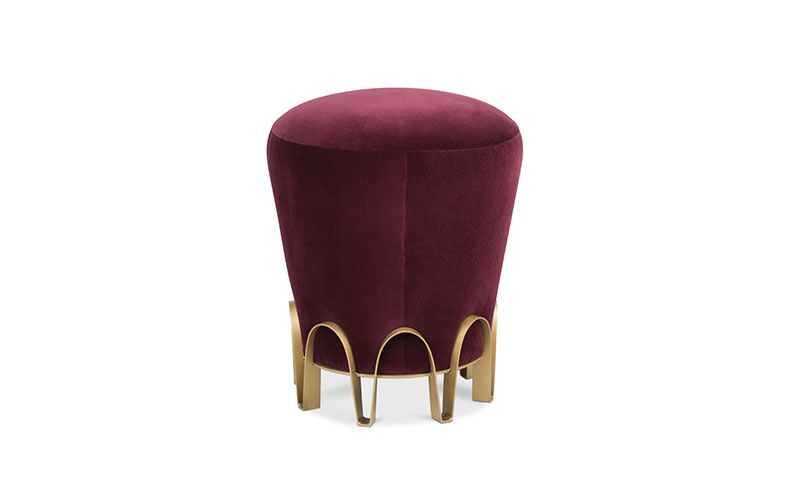 NUI | Velvet Stool Contemporary Design by BRABBU