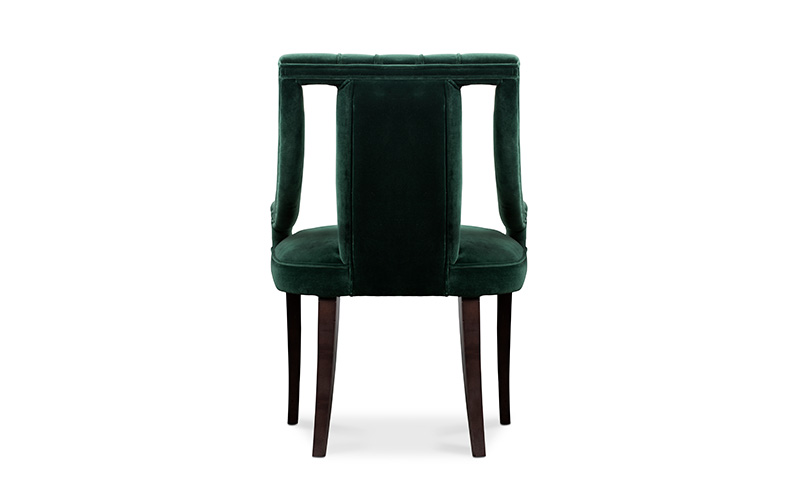 CAYO | Velvet Dining Chair Modern Design by BRABBU