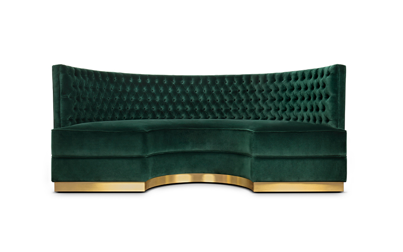BOURBON | Round Sofa Modern Design by BRABBU