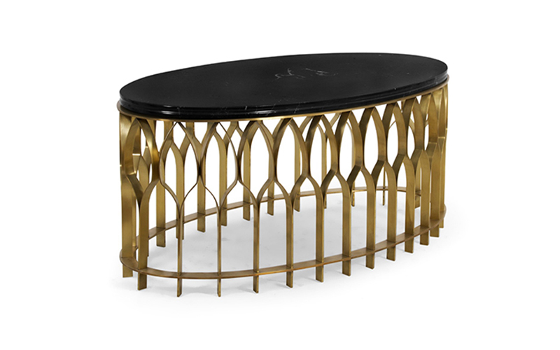 MECCA | Table basse Moderne en Laiton Design par BRABBU